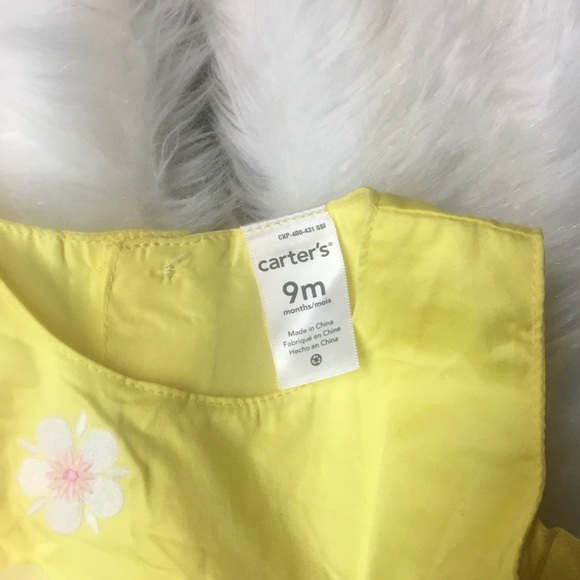 Carter's Yellow Floral Dress - Picture 5 of 5